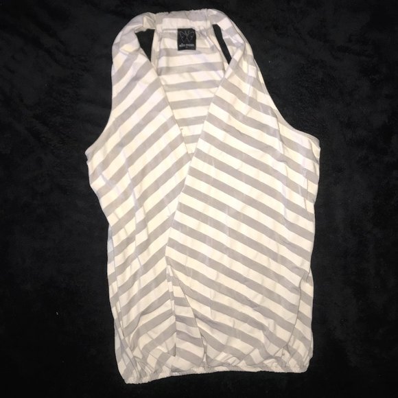 Ella Moss Tops - Ella Moss Razor Back Wrap Shirt  SZ XS